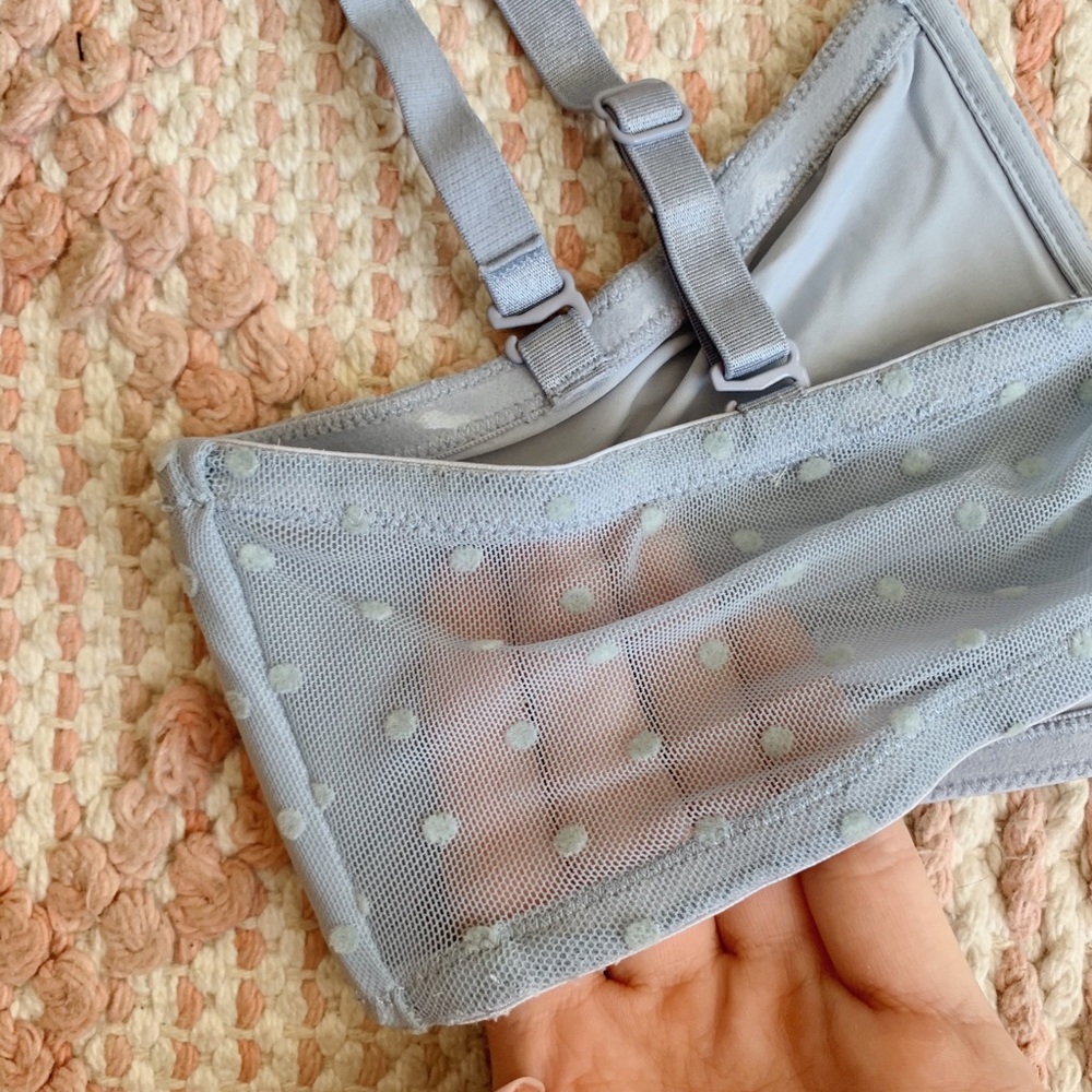 Blue Rain Free People Mesh Sierra Bandeau XS and S - Picture 10 of 10